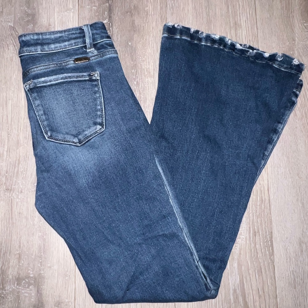 KanCan Dark Blue Flare Jeans